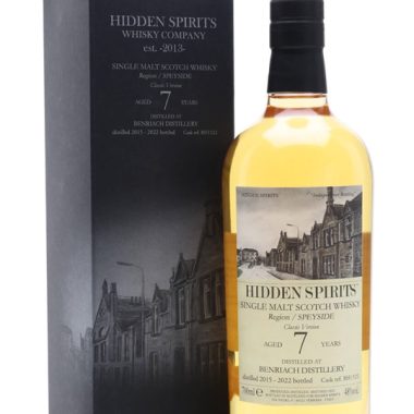 Benriach 2015 / 7 Year Old / Hidden Spirits Speyside Whisky