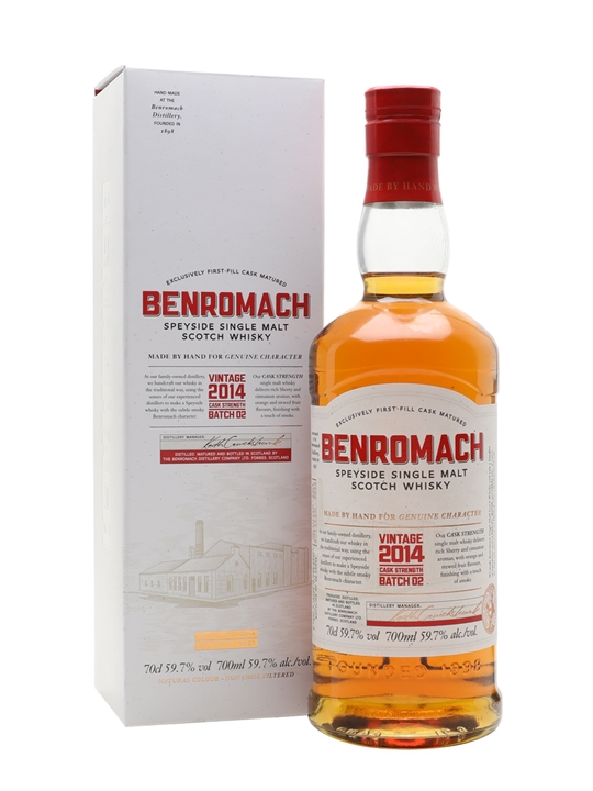 Benromach 2014 Cask Strength Batch 2 / Bot.2023 Speyside Whisky