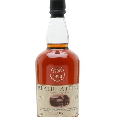 Blair Athol 18 Year Old Bicentenary / Sherry Cask Highland Whisky