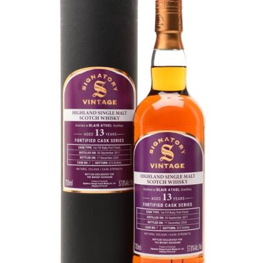 Blair Athol 2011 / 13 Year Old / Port Finish / Signatory for The Whisky Exchange Highland Whisky