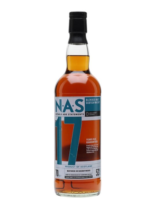 Blended Malt 17 Year Old / Notable Age Statements Blended Whisky