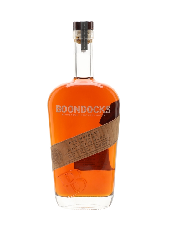 Boondocks Rye Bottled in Bond Kentucky Straight Bourbon Whiskey