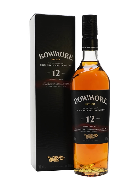 Bowmore 12 Year Old / Sherry Oak Islay Single Malt Scotch Whisky
