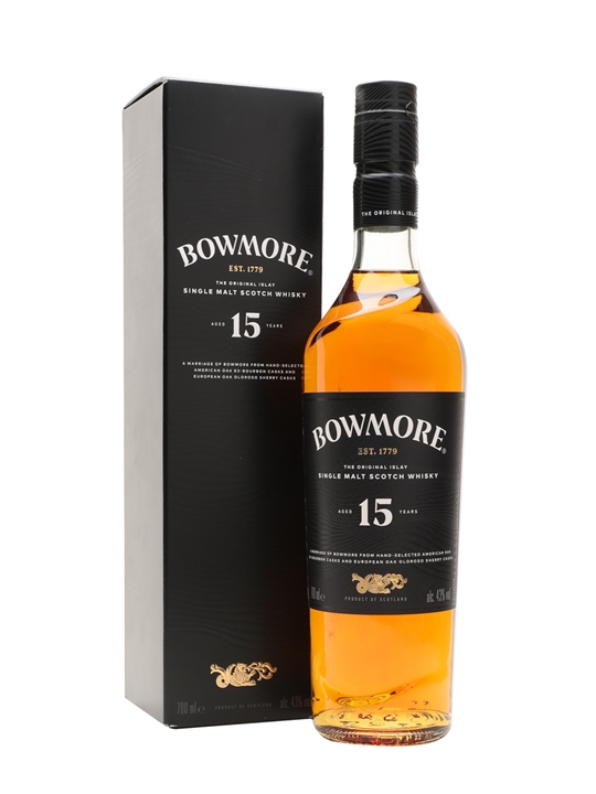 Bowmore 15 Year Old Islay Single Malt Scotch Whisky