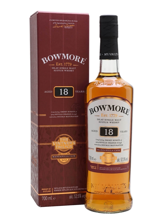 Bowmore 18 Year Old / Vintner's Trilogy Part 1 Islay Whisky
