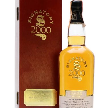 Bowmore 1968 / 31 Year Old / Millennium Edition / Cask #3817 / Signatory Islay Whisky