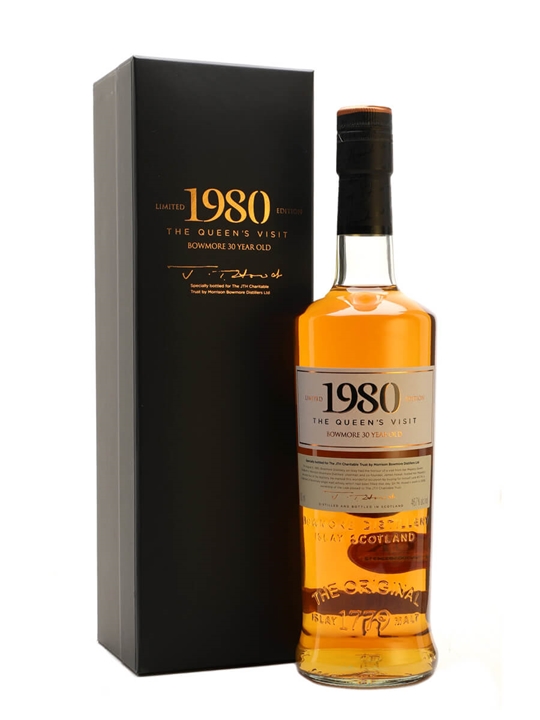 Bowmore 1980 / 30 Year Old / Queen's Visit to Distillery Islay Whisky