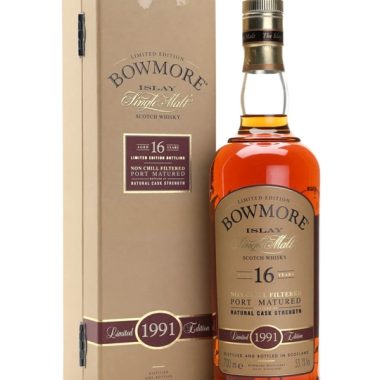 Bowmore 1991 / 16 Year Old / Port Matured Islay Whisky