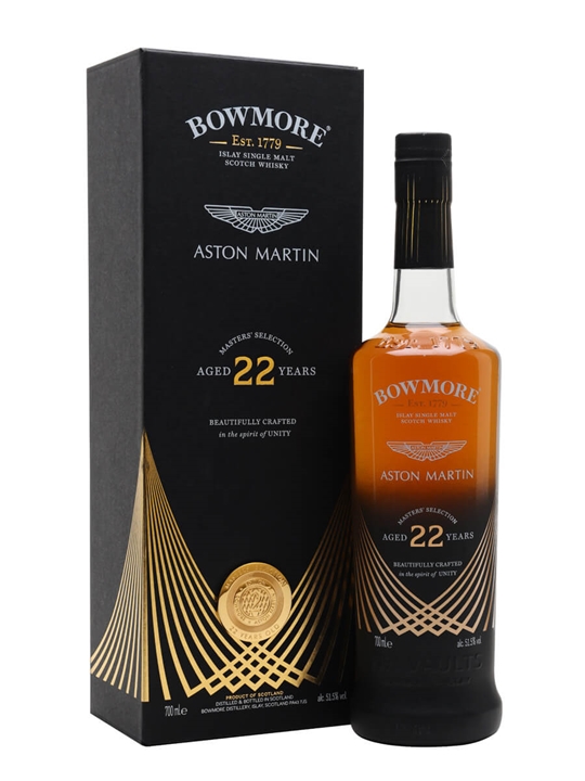 Bowmore 22 Year Old / Aston Martin Masters Selection / 2022 Release Islay Whisky