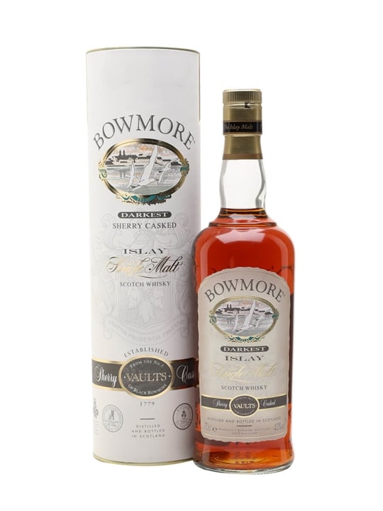 Bowmore Darkest / Sherry Cask Finish Islay Single Malt Scotch Whisky