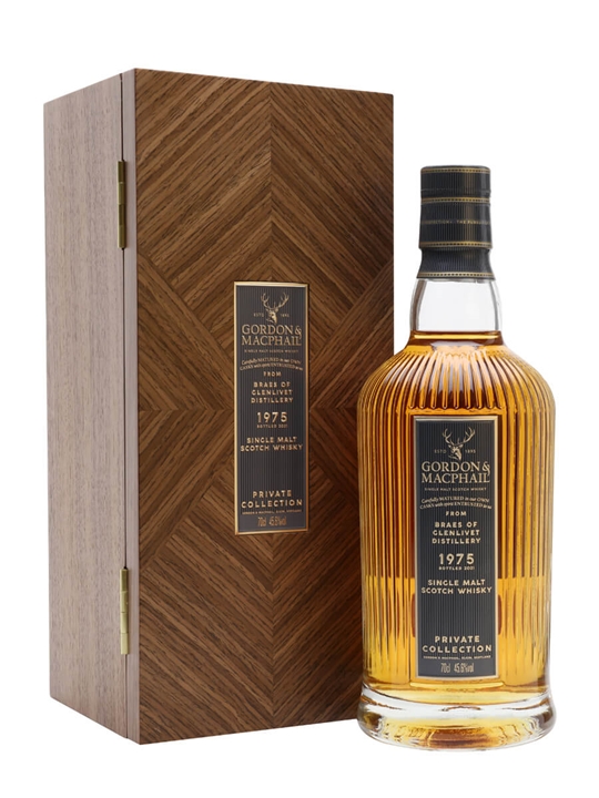 Braes of Glenlivet 1975 / 46 Year Old / Gordon & MacPhail Private Collection Speyside Whisky