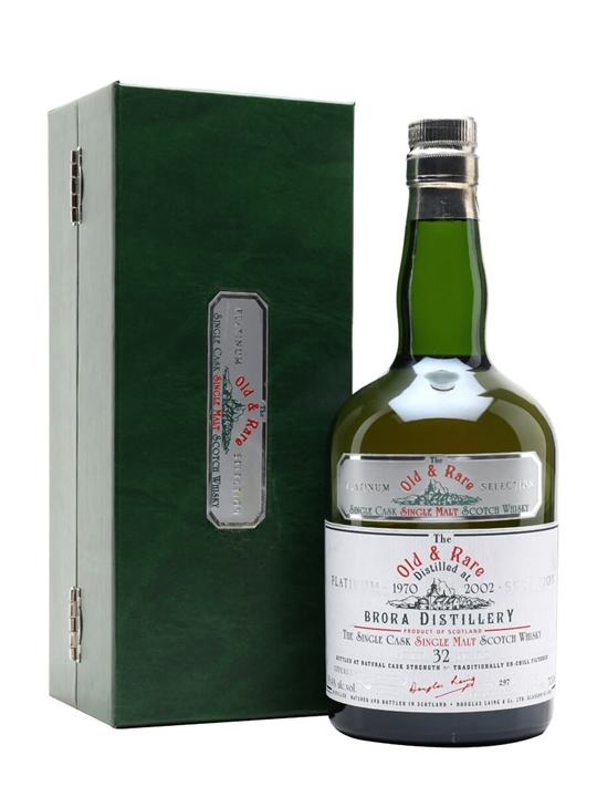 Brora 1970 / 32 Year Old / Old & Rare Platinum Highland Whisky