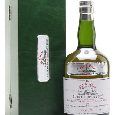 Brora 1972 / 29 Year Old / Old & Rare Platinum Highland Whisky