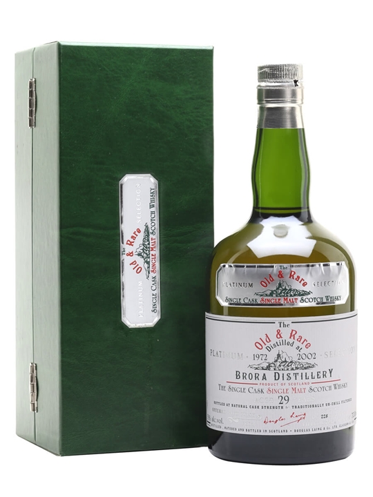 Brora 1972 / 29 Year Old / Old & Rare Platinum Highland Whisky