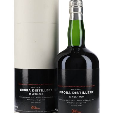 Brora 1972 / 30 Year Old / Sherry Cask / Douglas Laing / For The Whisky Shop Highland Whisky