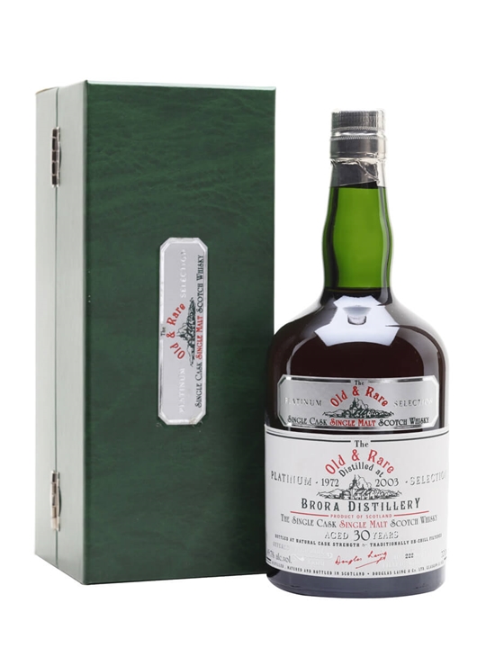 Brora 1972 / 30 Year Old / Sherry Cask / Old & Rare Platinum Highland Whisky