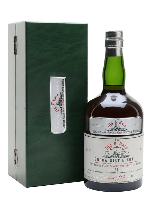 Brora 1972 / 31 Year Old / Sherry Cask / Old & Rare Platinum Highland Whisky