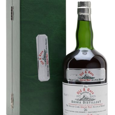 Brora 1977 / 26 Year Old / Old & Rare Platinum Highland Whisky