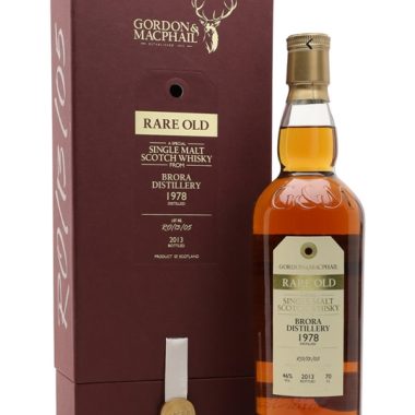 Brora 1978 / Bot.2013 / Gordon & Macphail Rare Old Highland Whisky