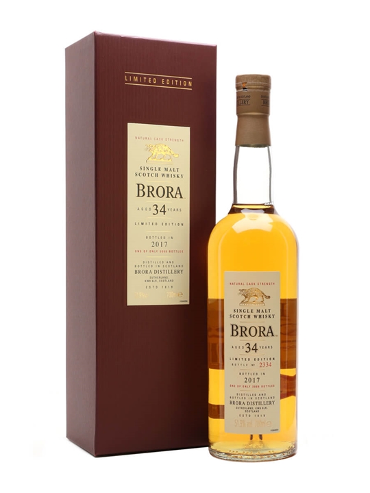 Brora 34 Year Old / 16th Release (2017) Highland Whisky