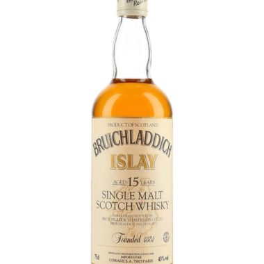 Bruichladdich 15 Year Old / 43% / 75cl / Bot.1980s Islay Whisky