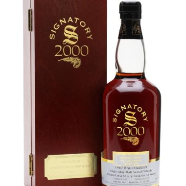 Bruichladdich 1967 / 32 Year Old / Sherry Cask / Cask #162 / Signatory Islay Whisky