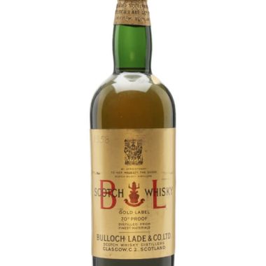 Bulloch Lade's Gold Label / Bot.1950s / Spring Cap Blended Whisky