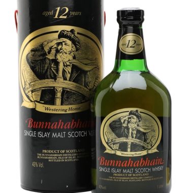 Bunnahabhain 12 Year Old / Bot.1990s / Litre Islay Whisky