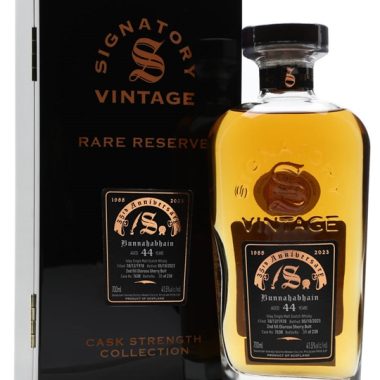 Bunnahabhain 1978 / 44 Year Old / Signatory 35th Anniversary Islay Whisky