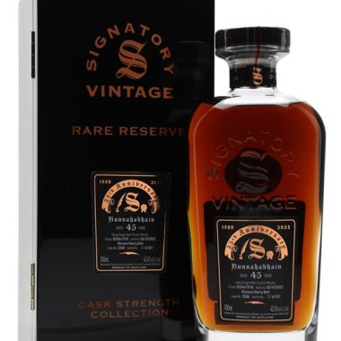Bunnahabhain 1978 / 45 Year Old / Signatory 35th Anniversary Islay Whisky