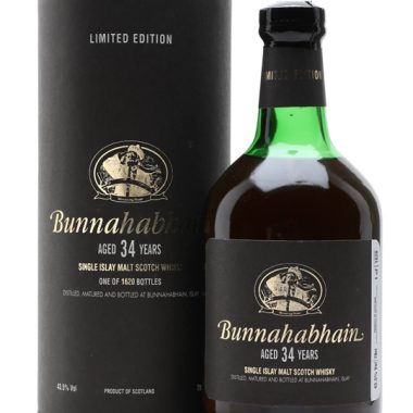 Bunnahabhain 34 Year Old Islay Single Malt Scotch Whisky