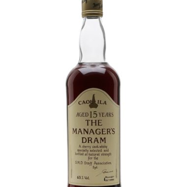 Caol Ila 15 Year Old / Bot.1990 / Manager's Dram / Sherry Cask Islay Whisky