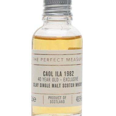 Caol Ila 1982 Sample / 40 Year Old / 50th Anniversary Islay Whisky