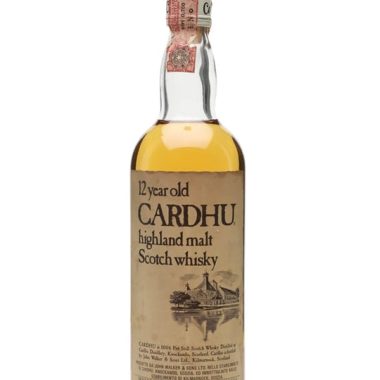 Cardhu 12 Year Old / Bot.1980s Speyside Single Malt Scotch Whisky