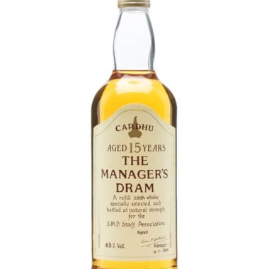 Cardhu 15 Year Old / Bot.1989 / Manager's Dram Speyside Whisky