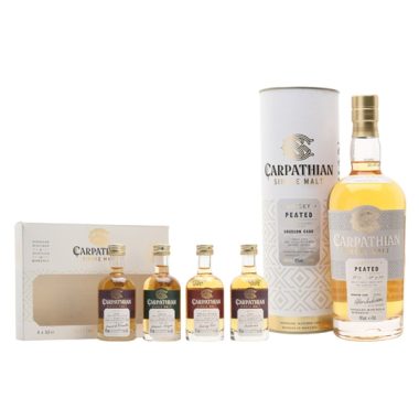 Carpathian Peated Bourbon Cask Single Malt Whisky Single Whisky