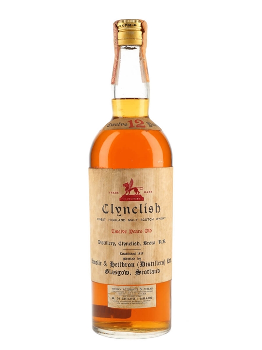 Clynelish 12 Year Old / Bot.1960s Highland Single Malt Scotch Whisky