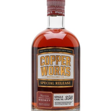 Copperworks American Single Malt Cask 356 / Exclusive to The Whisky Exchange