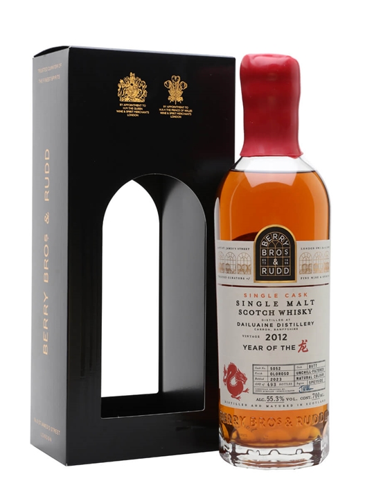 Dailuaine 2012 / 11 Year Old / Year of the Dragon / Berry Bros & Rudd Speyside Whisky
