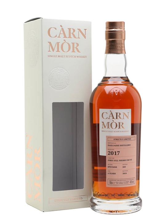 Dailuaine 2017 / 6 Year Old / Sherry Cask / Carn Mor Strictly Limited Speyside Whisky