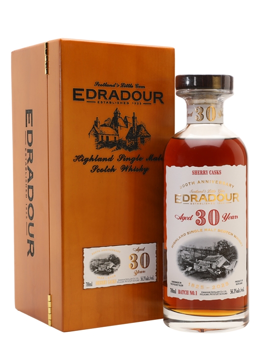 Edradour 1995 / 30 Year Old / Sherry Cask Batch 1 / 200th Anniversary Highland Whisky