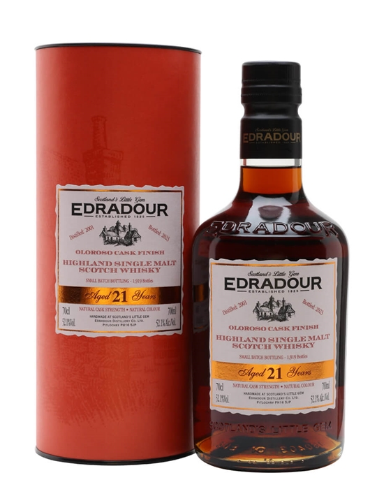 Edradour 2001 / 21 Year Old / Sherry Cask Highland Whisky