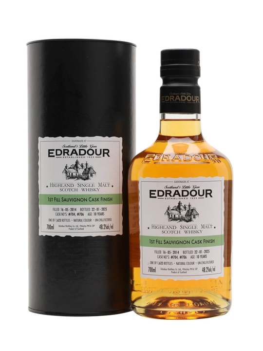 Edradour 2014 / 10 Year Old / Sauvignon Blanc Finish Highland Whisky