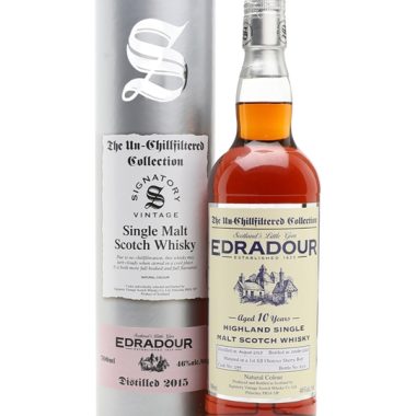 Edradour 2015 / 10 Year Old / Sherry Cask 299 / Signatory Highland Whisky