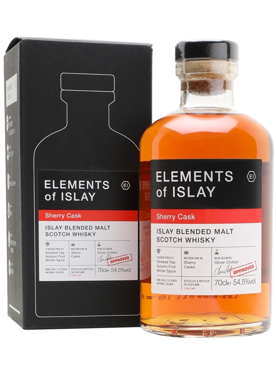 Elements of Islay Sherry Cask Islay Blended Malt Scotch Whisky