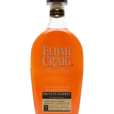 Elijah Craig 10 Year Old Barrel Proof Bourbon / Exclusive to The Whisky Exchange