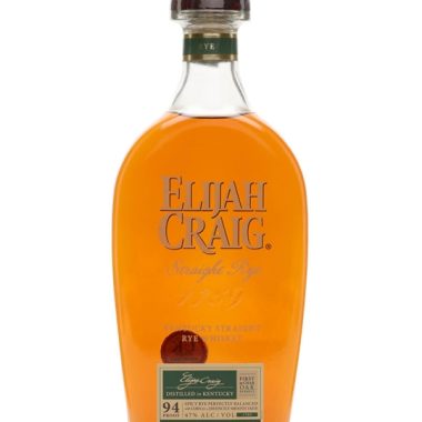 Elijah Craig Straight Rye Whiskey Kentucky Straight Rye Whiskey