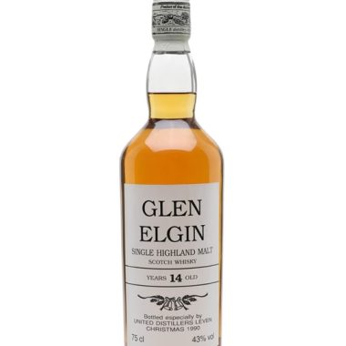 Glen Elgin 14 Year Old / United Distillers Christmas 1990 Speyside Whisky