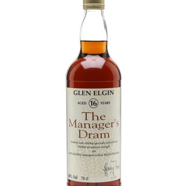 Glen Elgin 16 Year Old / Bot.1993 / Manager's Dram / Sherry Cask Speyside Whisky