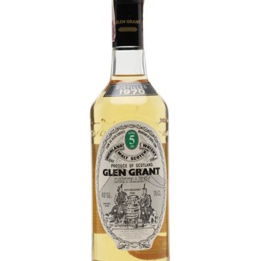 Glen Grant 1970 / 5 Year Old Speyside Single Malt Scotch Whisky
